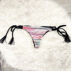 Bettinis Multicolor Tie-Side Scrunch Bikini Bottom